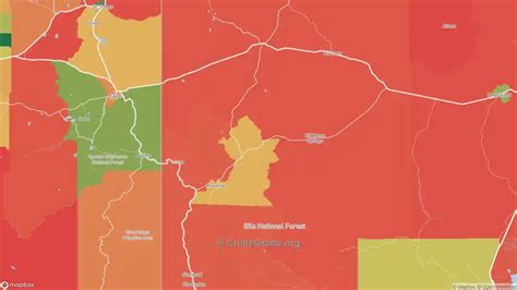 Catron County Nm Violent Crime Rates And Maps