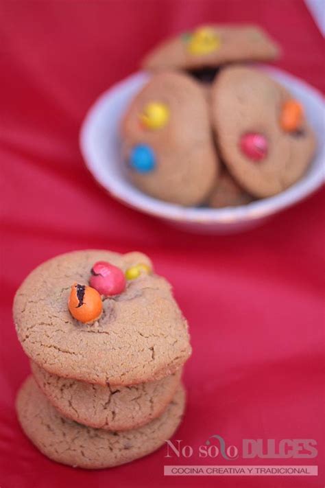 Galletas De Crema De Cacahuete Y Chocolate