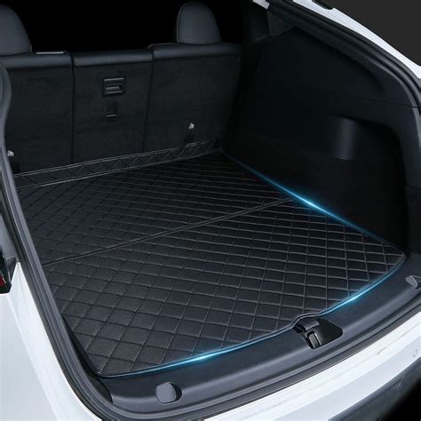 Amazon Fr Showev Pour Tesla Model Y Tapis De Coffre Imperm Able