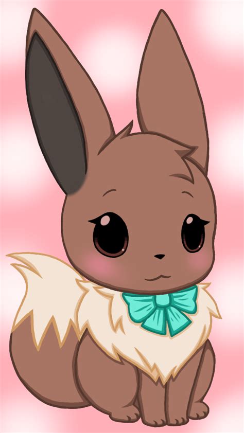 Kawaii Eevee U By Lillyly1209 On Deviantart