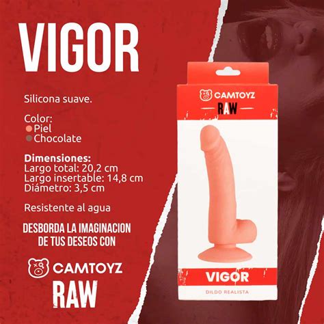 Dildo Realista Vigor 19 4 Cm Sexxotico