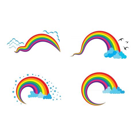 Ilustración De Imágenes De Logotipo De Arco Iris 2978708 Vector En Vecteezy