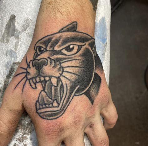 Panther Head Tattoo