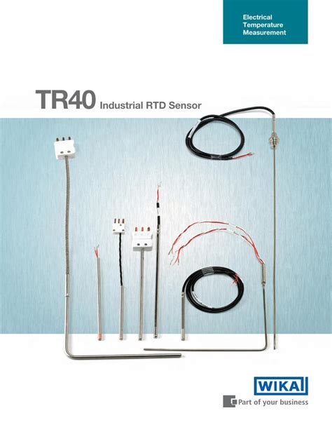 Pdf Electrical Wika Worldwide Measurement Tr Industrial