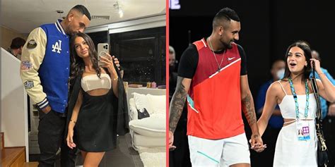 This Is Epic Nick Kyrgios Reacts To Girlfriend Costeen Hatzi Being