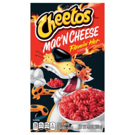 Cheetos Mac N Cheese Flamin Hot Flavor