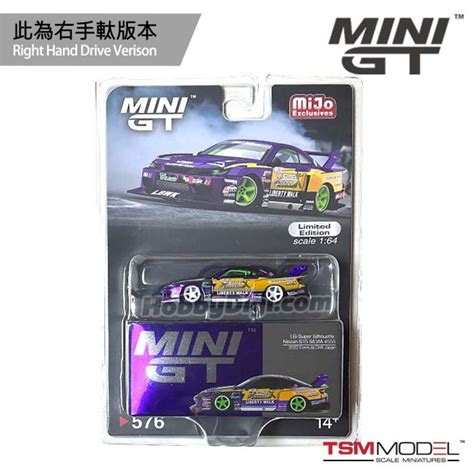 Tsm 1 64 Mini Gt X Mijo Exclusive Chase Limited Edition Diecast Model Car Nissan S15 Silvia Lb