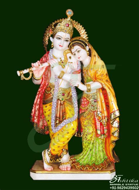 Radha Krishna Marble Statue Jaipur