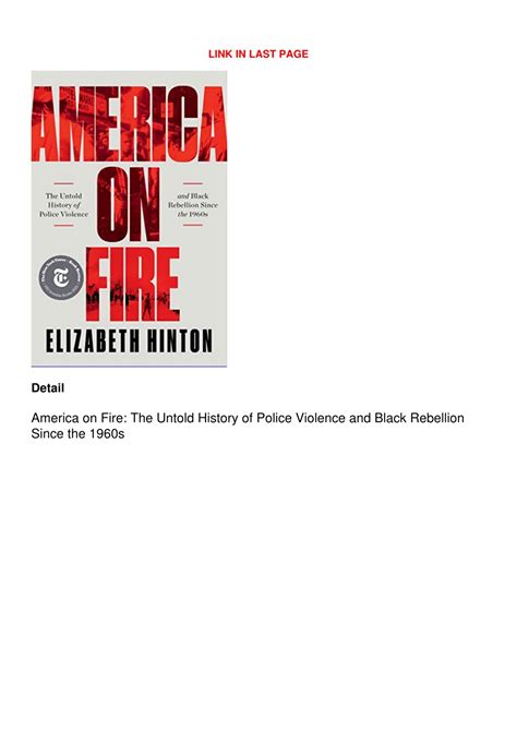 Ppt [pdf] Download America On Fire The Untold History Of Police