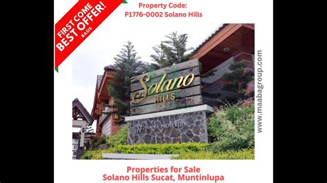 Solano Hills Br Condominium For Sale In Sucat Muntinlupa City Youtube