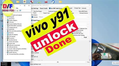 Vivo Y91 Pattern Pin Password Unlock UMT How To Remove Pattern