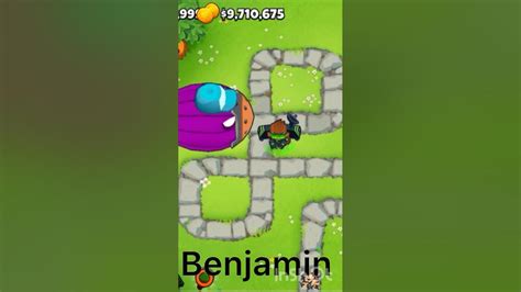 Benjamin The Btd6 Hero Balloon Gameplay Btd6 Monkey Game Gaming