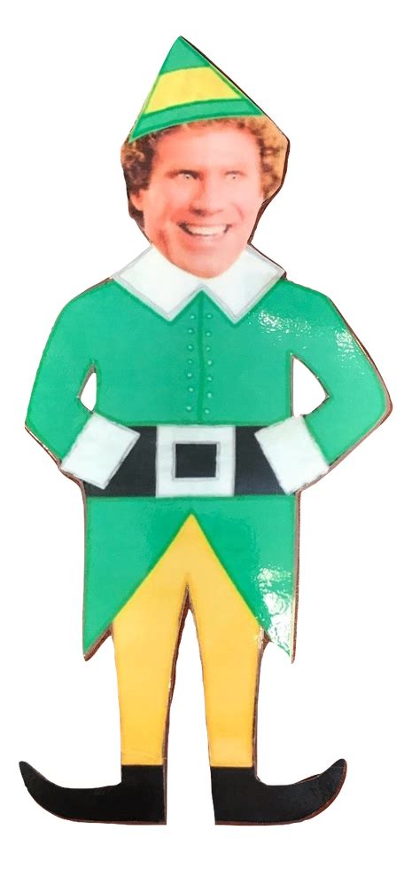 Printable Buddy The Elf Face