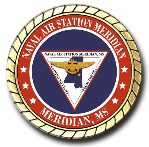 Naval Air Station Meridian Challenge Coin Officially Licensed — 🛍️