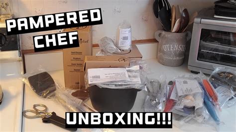 Pampered Chef Unboxing With Mom Youtube