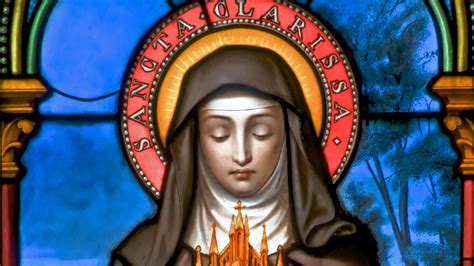 Santa Clara E Protetora De Que - Dia de Santa Clara: conheça orações e a novena poderosa da santa