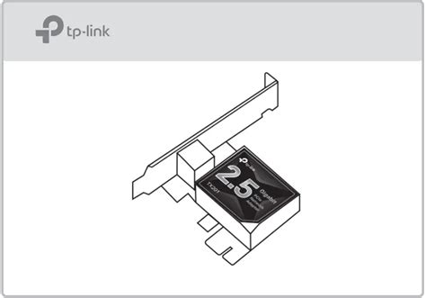 TP Link TX201 2 5 Gigabit PCI Express Network Adapter Installation Guide