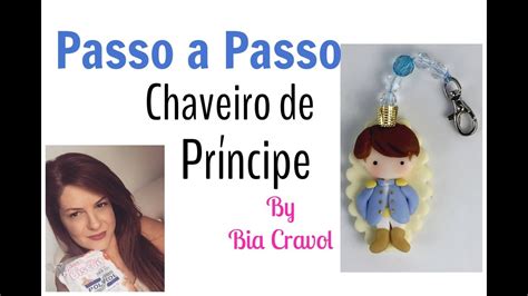 Passo a Passo Chaveiro de Príncipe Bia Cravol DIY YouTube