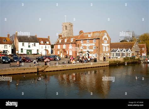 Wareham Quay Wareham Dorset England Stock Photo - Alamy