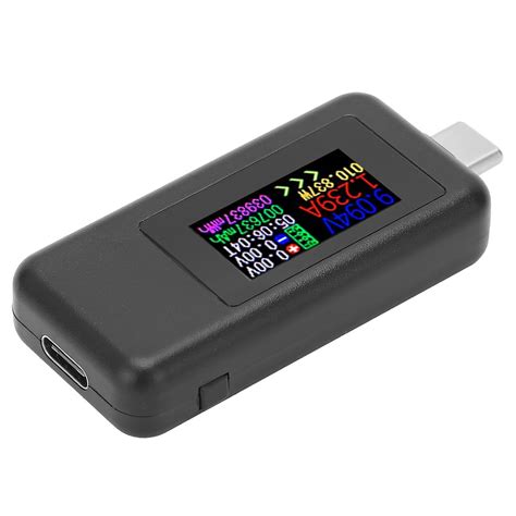 USB USB Power Meter 10×8×2 USB Power Tester Voltage Current 2 in Meter ...