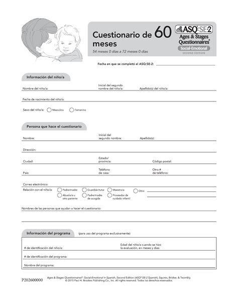 Asqse 2 60 Meses Set B Ages Stages Questionnaires Social