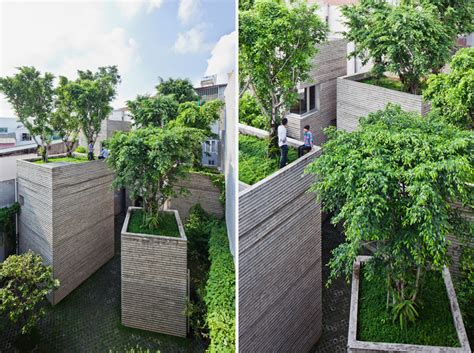 Vo Trong Nghia Architects Stacks House For Trees In Vietnam