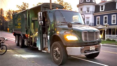 Sanico 37 Spare Freightliner M2 Labrie Garbage Truck 37 On Route