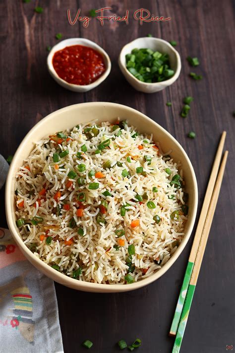 Veg Fried Rice Indian Style