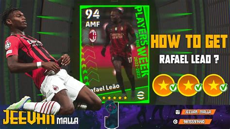 How T Get Rated Rafael Leao In Potw Worldwide March In