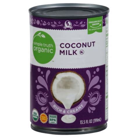 Simple Truth Organic Coconut Milk Fl Oz Kroger