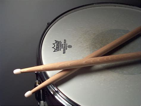 Snare Drum And Sticks