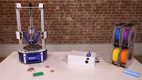 Mosaic Manufacturing Launches The Palette Turn Any 3d Printer Into A Multi Color Multi