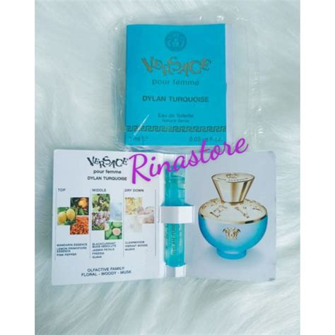 vial mẫu thử Nước hoa Versace Pour Femme Dylan Turquoise Shopee Việt Nam