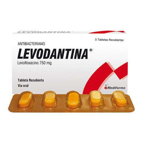 Levodantina 750mg Tableta Recubierta Inkafarma