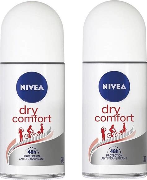 Nivea Deo Roller Dry Comfort 2 X 50 Ml