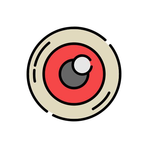 Icono De Ojos Generic Color Outline