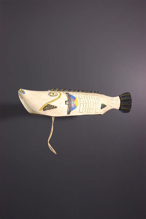 Poisson Bozo Masque Africain Bozo Art Africain Mali