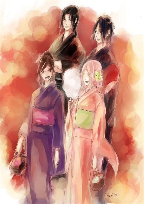 Itachi X Izumi And Sasusaku Naruto Sasuke Sakura Sakura And Sasuke Anime Naruto