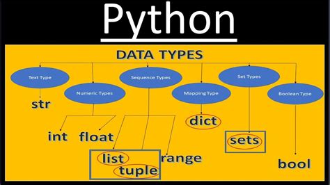 Python Datatypes Python Tutorial For Absolute Beginners With Examples Hindi Youtube