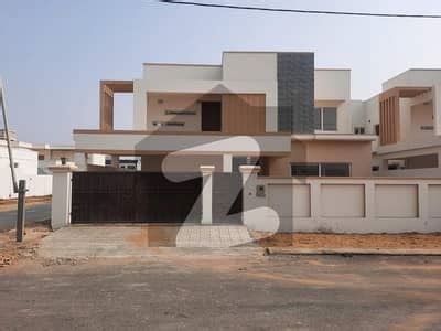 Brand New West Open Corner Ih House For Sale Falcon Complex New Malir