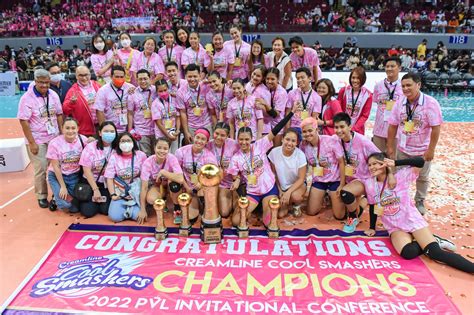 Creamline Overpowers Kingwhale Nails Pvl Invitational Crown News