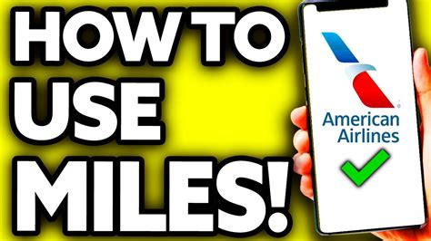 How To Use American Airlines Miles Youtube