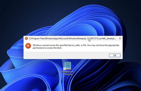 [fix] Notepad Error Windows Cannot Access The Specified Device Or Path Code2care