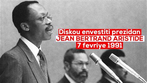 Fevriye Jean Bertrand Aristide Prete S Man Se Te Yon Peyod Ki