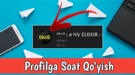 Telegram Profilga Soat Qoyish Profilga Soat Qoyish 2022 Youtube