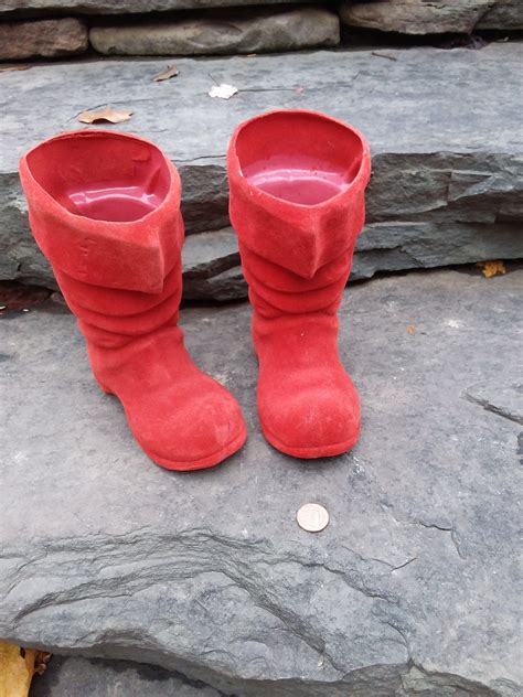 Santa Boots Planter Artofit