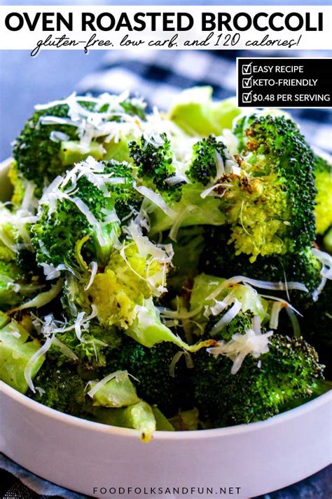 Oven Roasted Broccoli • Food Folks and Fun