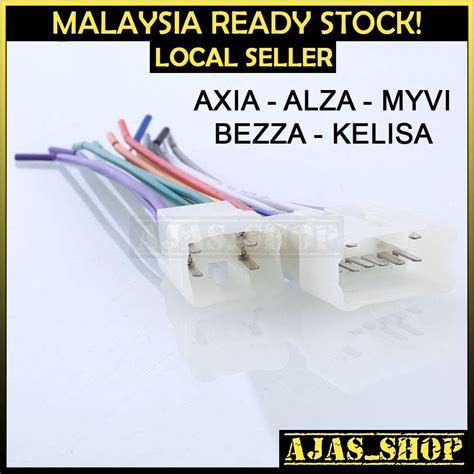 Perodua Axia Myvi Alza Viva Kenari Kelisa Bezza Aruz Plug And Play