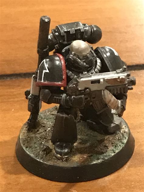 Finished One Of My First Tactical Marines Today Warhammer40k