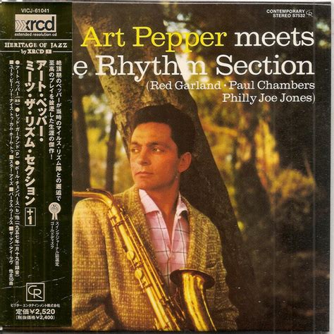 Art Pepper - Meets The Rhythm Section (2003, CD) | Discogs